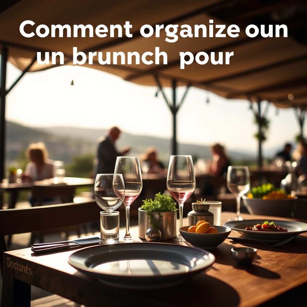 Photo : Organisez un Brunch pour Événement Inoubliable : 10 Étapes Clés pour le Succès