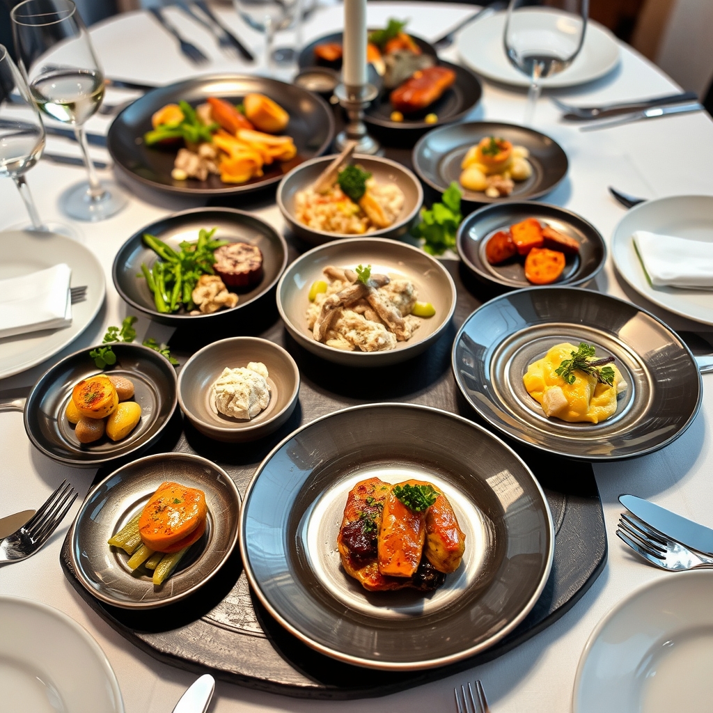 Menu banquet à Ascain — Traiteur Xabier Etxebarria (Sud Pays Basque)