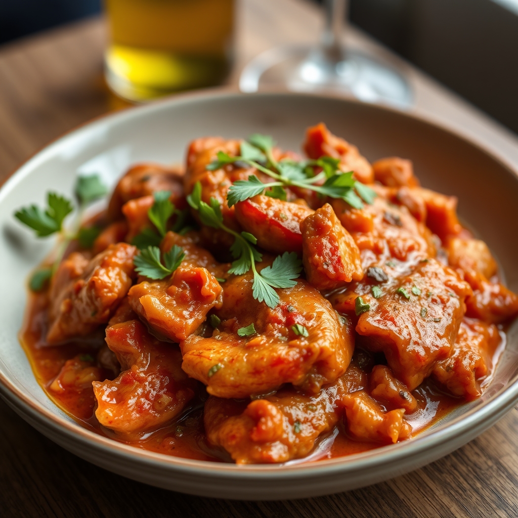 Piperade basque du traiteur — Traiteur Ascain