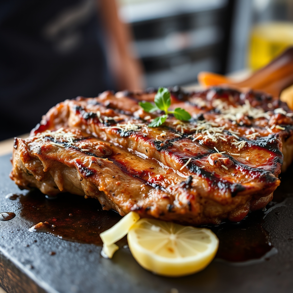 Txuleta, la côte de bœuf basque grillée par Traiteur Ascain
