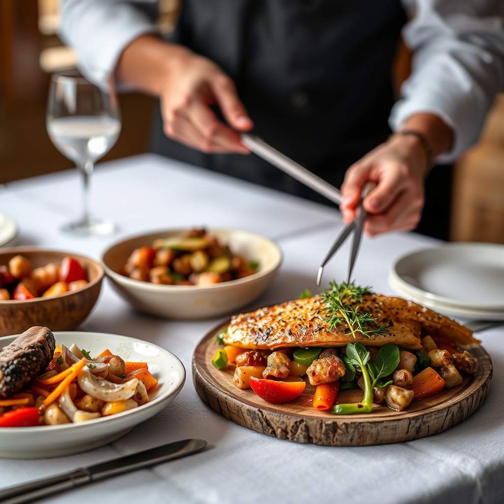 Comparer les différentes options de menus pour un repas basque — Comment préparer un repas basque pour un grand nombre d