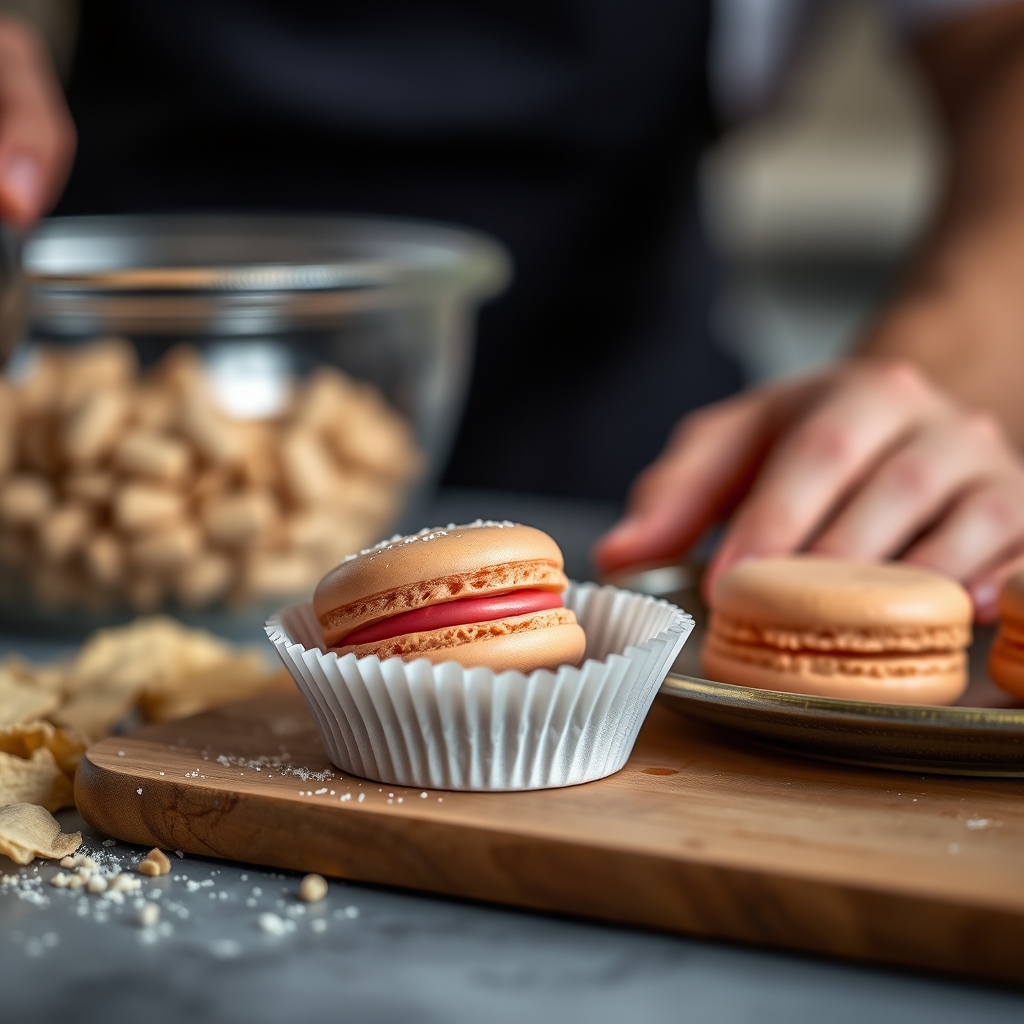 Ingrédients et Préparation des Coques de Macarons — Recette de macarons basques