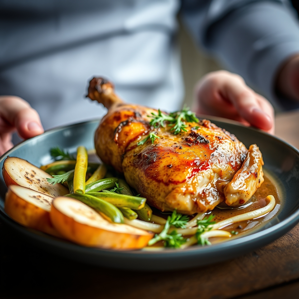 Recette de Poulet Basquaise Rapide pour 10 Personnes — Recette de poulet basquaise