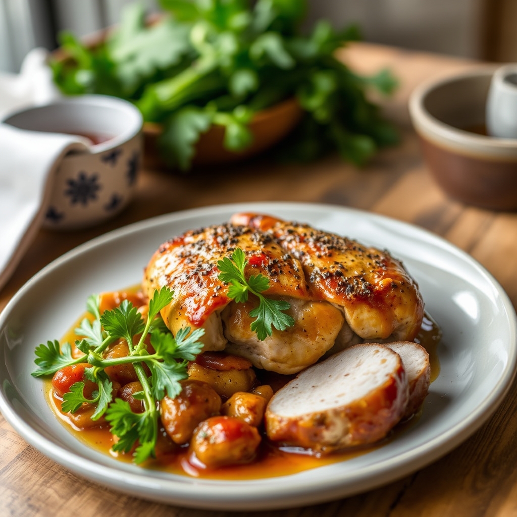 Variantes et Conseils pour une Recette de Poulet Basquaise Maison — Recette de poulet basquaise