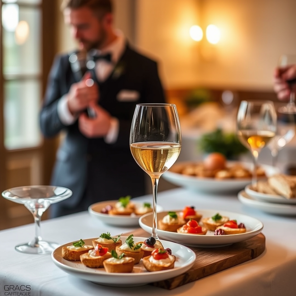 Cocktail & apéritif dînatoire à Ascain — Traiteur au Pays Basque